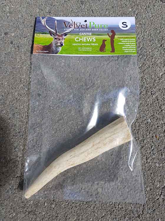 Deer Antler Dog Chew small